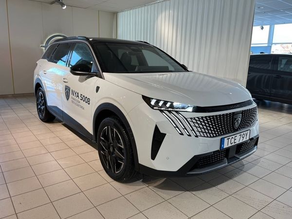 Peugeot 5008 GT HYBRID AUT DRAGKROK, 7 Sits, Kamera,P-sensorer - 2025