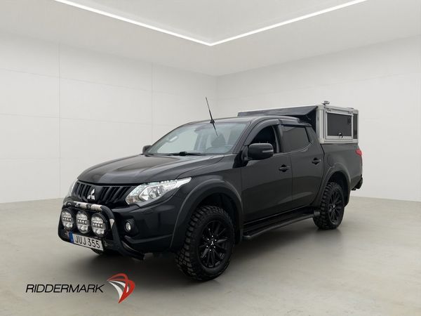 Mitsubishi L200 Premium 2.4 4WD HUNDKÅPA Drag Diff Moms - 2018
