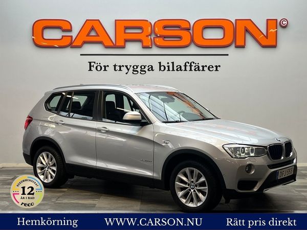 BMW X3 xDrive20d Steptronic HiFi P-sensorer Värmare Drag - 2017