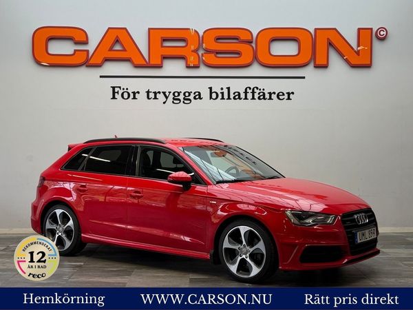 Audi A3 Sportback 2.0 TDI Q S-Line Sport Navigation Dragkrok - 2016