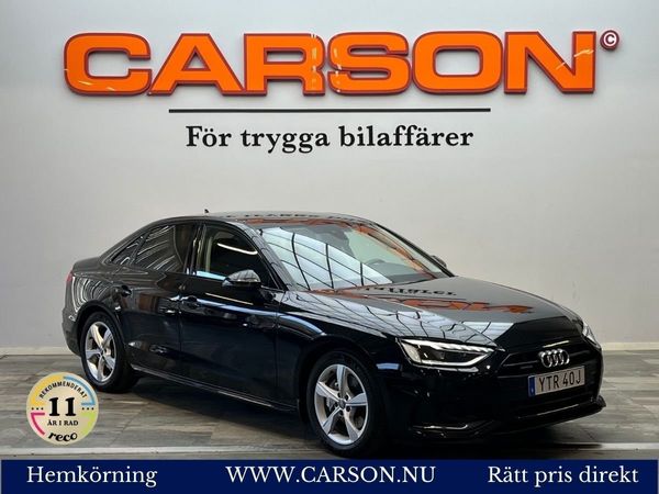 Audi A4 HÖSTREA*40 TDI Q 190HK Proline Adv Matrix Drag Värmare - 2020