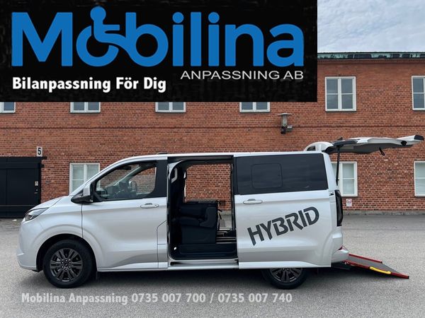 Ford Tourneo Custom Handikappanpassad - Plug-in Hybrid - 2026