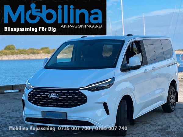 Ford Tourneo Custom Handikappanpassad Rullstolsbil Golvsänkt - 2026