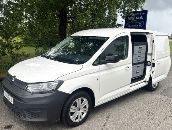 Volkswagen Caddy Maxi 122 TDI Skåp med Verkstadsinredning - 2022