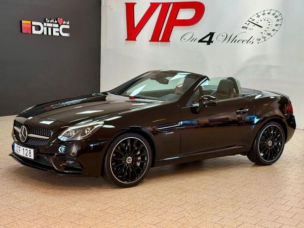 Mercedes SLC43 AMG 367hk) 9G-Tronic Navi Sv-Såld - 2017