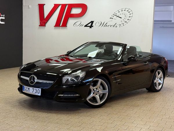 Mercedes SL350 306HK) Roadster Magic-Sky H-kardon Navi Sv-Såld - 2013
