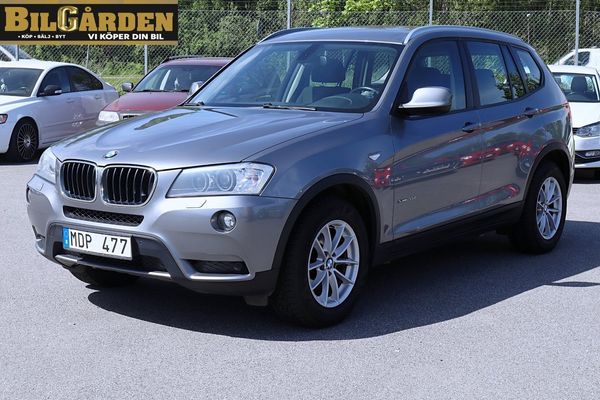 BMW X3 xDrive20d Steptronic P-Sensorer Dragkrok Farthållare - 2012