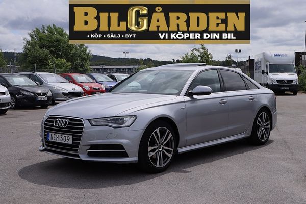 Audi A6 Sedan 2.0 TDI S-Line Quattro Navi Drag Taklucka 190hk - 2016