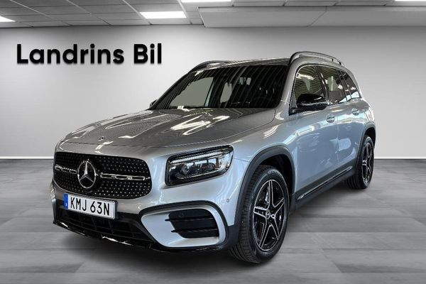 Mercedes GLB200 AMG Line Premium/Drag/Värmare/7-sits/Nightpackage - 2025