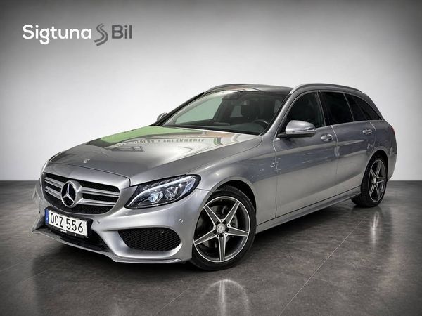 Mercedes C220 T d 170 hk AMG Line Pano Drag PRISSÄNKT 15.000:- - 2016