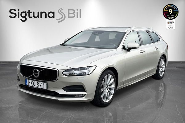 Volvo V90 D4 Geartronic Momentum / Dragkrok / Rattvärme - 2019