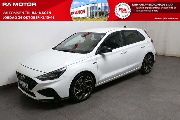 Hyundai i30 1,5 T-GDI MHEV 159hk N-Line Aut Kamera CarPlay Keyless - 2021