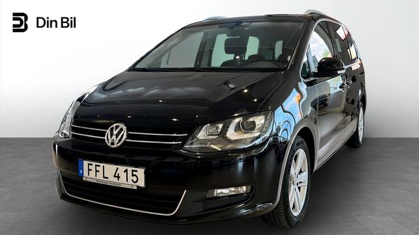 Volkswagen Sharan 7-seater TDI150 4M 7 Sits Pano/Drag/P-värmare/Backkamera - 2017