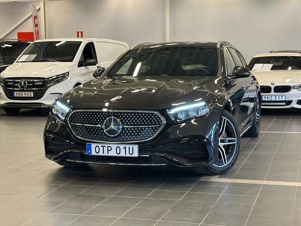 Mercedes E300 AMG Line Advanced, Dragkrok, Moms! - 2026