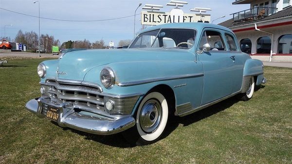 Chrysler New Yorker Coupé 5.3 Fluid Matic Automat+Manuell 1950 Skattefri - 1950