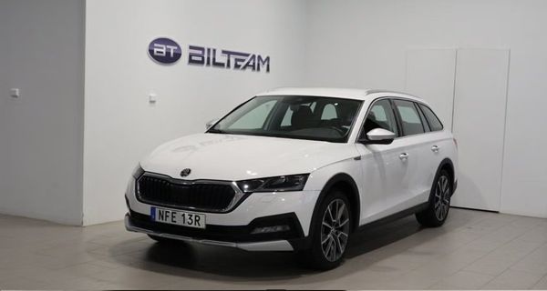 Skoda Octavia Scout Combi 2,0 TDI150 DSG 4X4 Drag Värmare - 2022