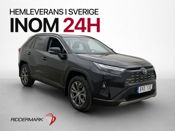 Toyota RAV4 222hk AWD Hybrid Skinn Kamera Adaptiv Drag Navi - 2025