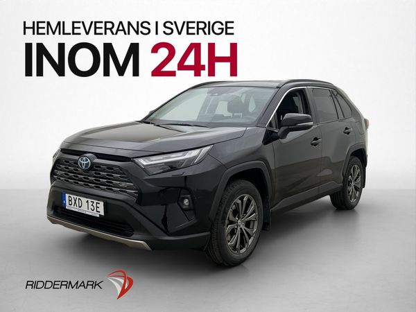 Toyota RAV4 222hk AWD Hybrid Skinn Kamera Adaptiv Navi Drag - 2025