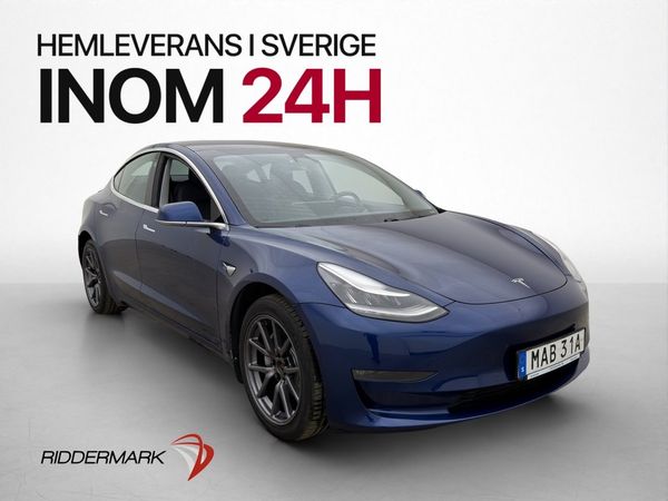 Tesla Model 3 Long Range AWD Panorama Svensksåld - 2019