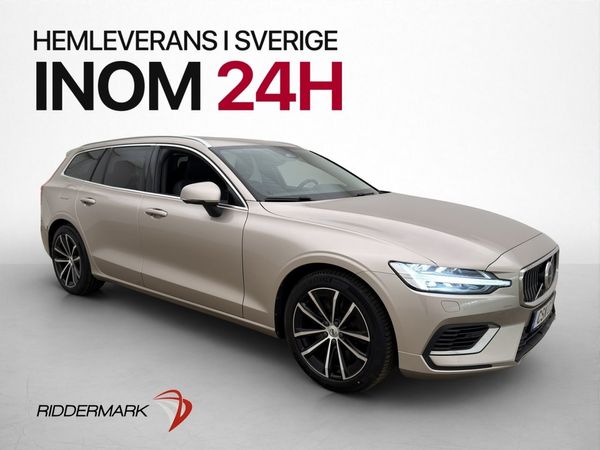 Volvo V60 Recharge T6 AWD Plus Skinn Kamera Värmare Adaptiv - 2023