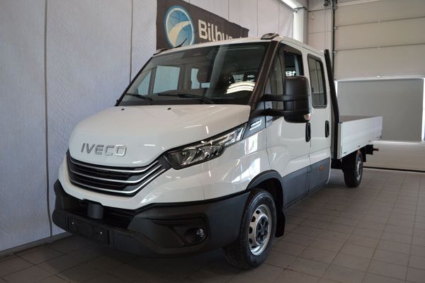 Iveco Daily 35-160 Dubbelhytt Flak 2.3 JTD Hi-Matic 156hk - 2026