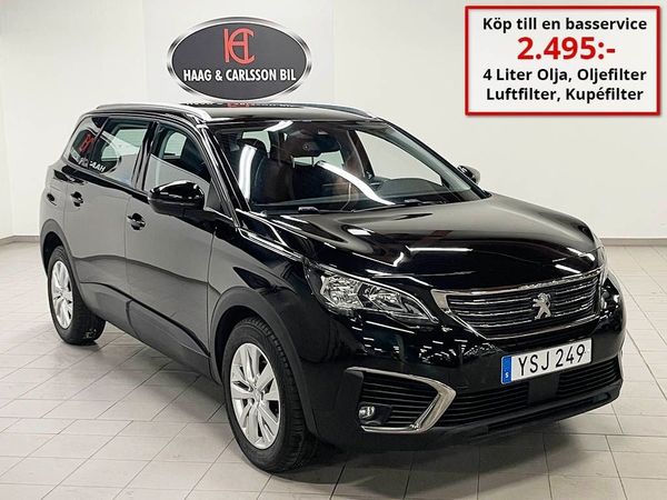 Peugeot 5008 1,6 Hdi 7-Sits Automat 120Hk - 2018