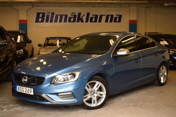 Volvo S60 D2 115hk/ R-Design/ D-VÄRM/ ADAP-FART/ SKINN/ S&V - 2014