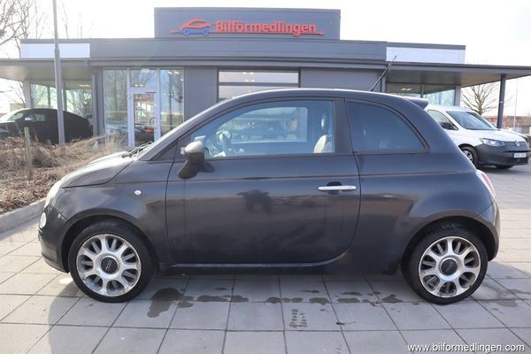 Fiat 500 1.4 16V FWD 100hk Skinn Svensksåld - 2011
