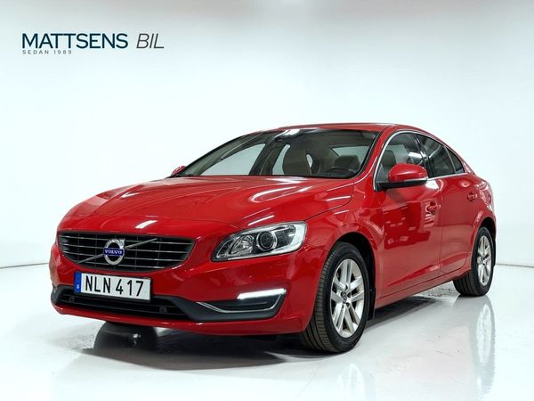 Volvo S60 D3 Summum / 1238kr/mån /Skinn /Elstol /M-värm /Keyless - 2016