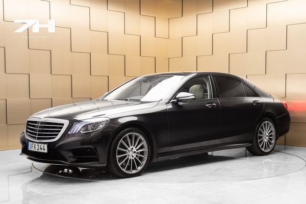Mercedes S350 d Lång 4M AMG / 360 / Burmester® / Sv.Såld - 2015
