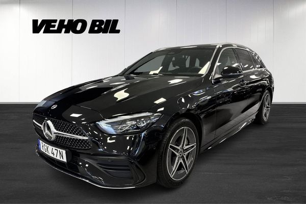 Mercedes C300 de T d e 4MATIC, AMG Line, Drag, Minnespaket - 2025