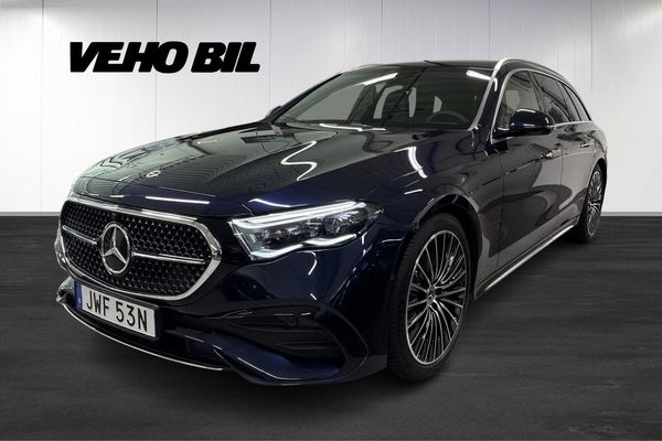 Mercedes E300 de de 4MATIC AMG Line, Drag, Minnespaket, Carplay - 2025