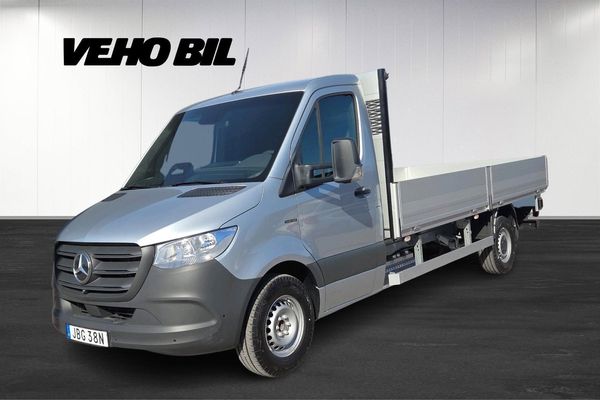 Mercedes e-Sprinter 420 113 kWh Flak /44 mils räckvidd - 2025