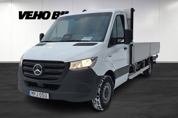 Mercedes e-Sprinter 314 A3 Flakbil 81 kWh elbil - 2025