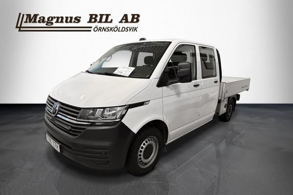 Volkswagen Transporter Chassi Dubbelhytt T30 2.0 TDI 4Motion Värmare Moms Drag - 2021
