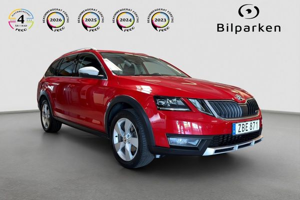 Skoda Octavia Scout 2.0 TDI 4x4 Premium | Navi | Värmare | Drag | Kamera - 2018