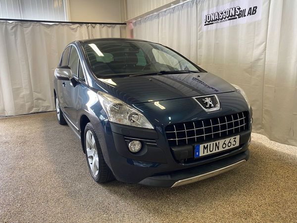 Peugeot 3008 2.0 HDi FAP Man, 150hk, Drag glastak,skinn - 2012