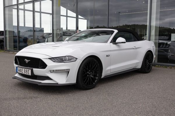 Ford Mustang GT V8 Convertible Cab 1 ägare Svensksåld - 2019