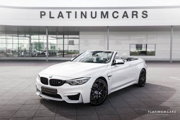 BMW M4 Competition Cab 450hk / Låga mil / Kolfiber / H&K - 2017