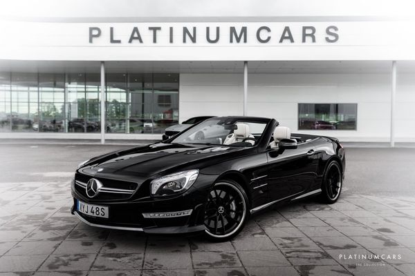 Mercedes SL63 AMG 5.5 V8 537hk / Taklucka / Kolfiber - 2013