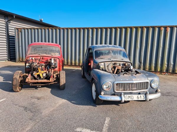 Volvo PV 544C Sport / TVÅ BILAR OCH 13 PALLAR RESERVDELAR!! - 1961