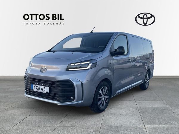 Toyota Proace L2 2.0 Automatisk, 177hk - Professional Long 2 dörrar / V-hjul, Drag, LED-ramp - 2024