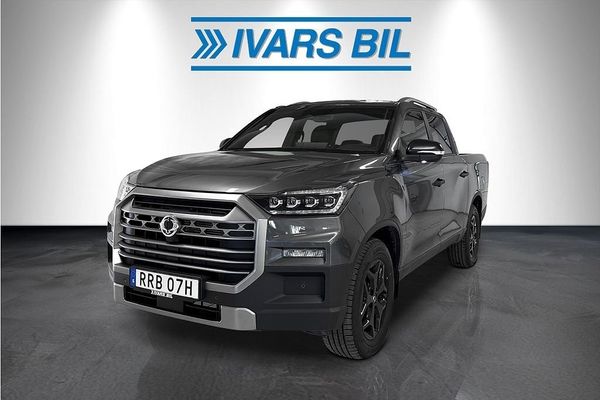 Ssangyong Musso KGM Grand 2.2 e-XDi 4x4 Automatisk, 202hk, CNG årsskatt - 2024