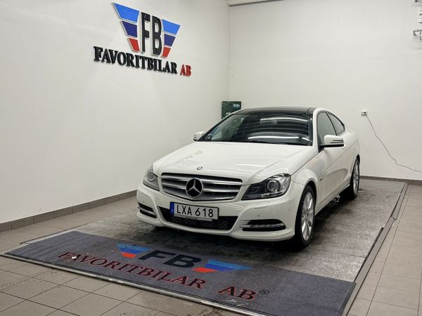 Mercedes C180 Coupé BlueEFFICIENCY 7G-Tronic Plus Euro 5 - 2012
