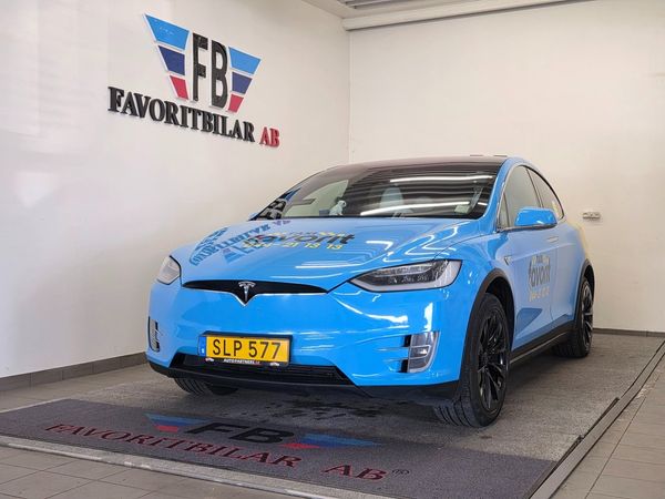 Tesla Model X 90D Fri Supercharge 6-sits - 2016