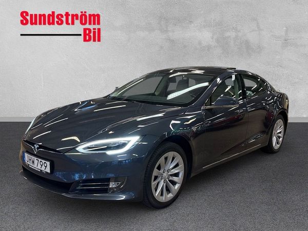 Tesla Model S 75 Panorama Luftfjädring Vinterhjul - 2018