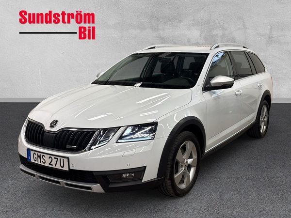 Skoda Octavia Scout TDI 4X4 Premium Cockpit/Värmare/Drag/P-sensorer DSG - 2020