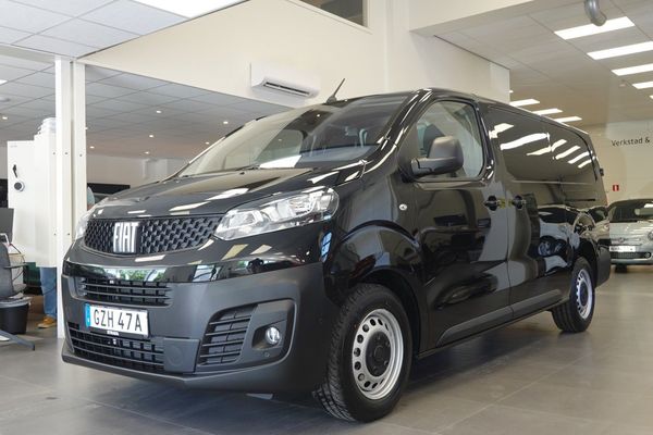 Fiat Scudo L3 145HK AT Nordic / Dubbla skjut / Värmare - 2024