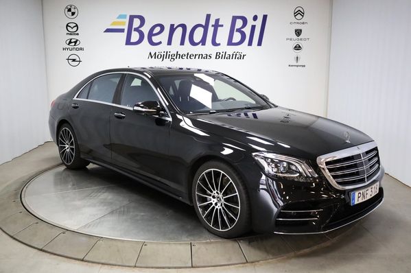 Mercedes S400 d 4MATIC Lång AMG Exclusive/Panorama/ Nybesiktigad - 2019