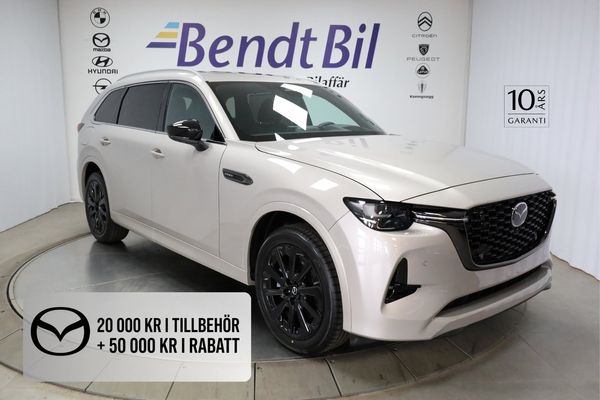Mazda CX-80 PHEV Homura Plus | CoSo | Panorama | 3.99% RÄNTA - 2026